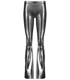 Pantalon Glitter Patte D'Elephant Silver