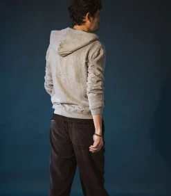 Pantalon Homme Padow Velours Cotele Carbone Vintage