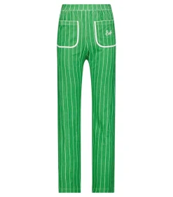 Pantalon Sofia Green Garden Stripes