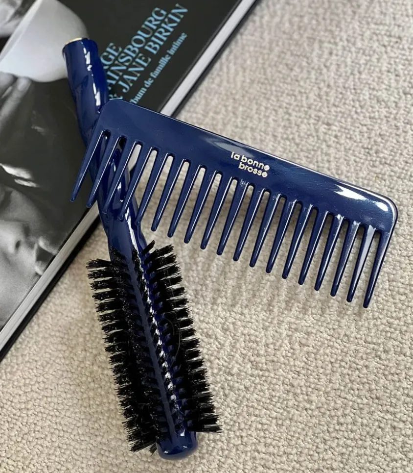 Peigne Demelant Bleu Myrtille