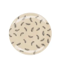 Petite Assiette En Ceramique "Petites Plumes"