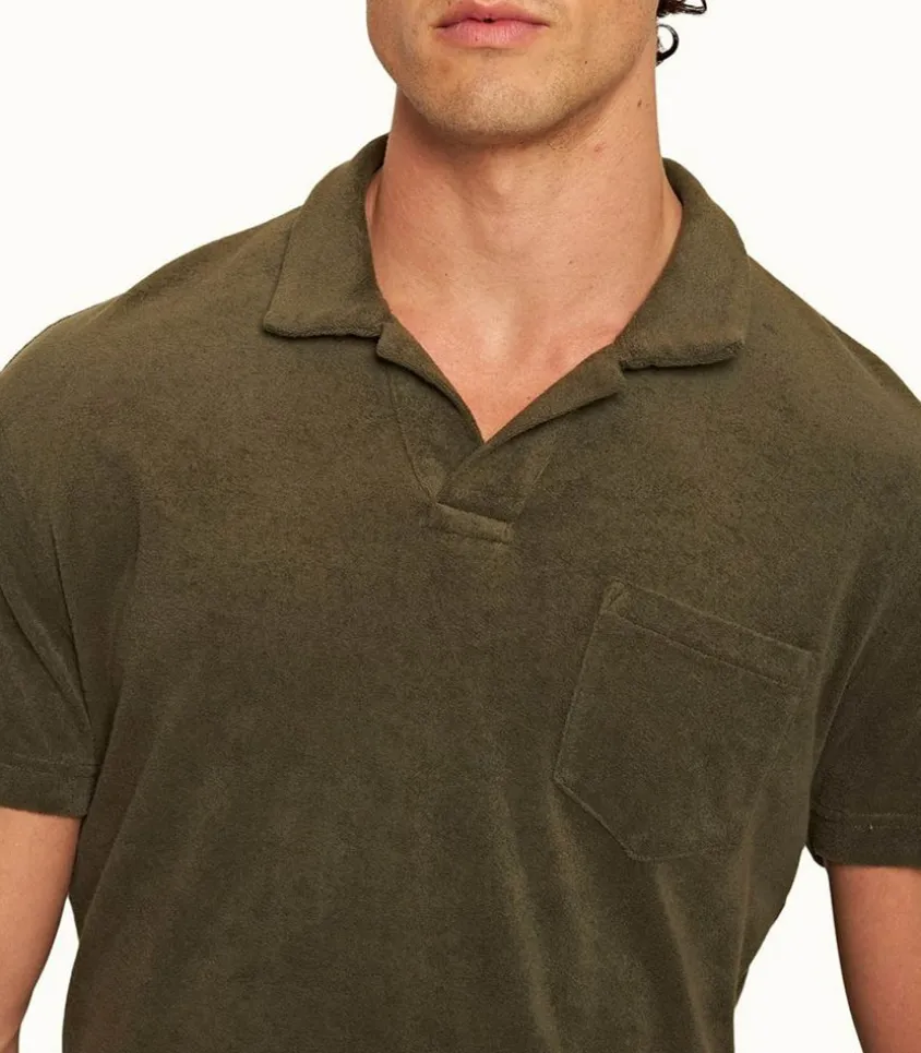 Polo Homme Terry Palm