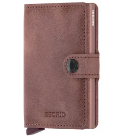 Porte-Carte Miniwallet Vintage Mauve