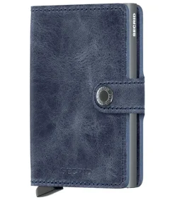 Porte-Carte Miniwallet Vintage Blue