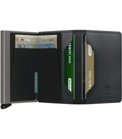 Porte-Carte Slimwallet Mirum Plant-Based Black