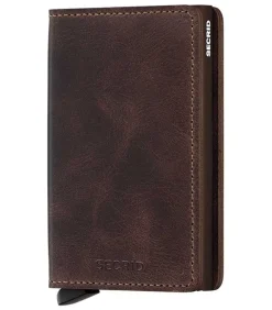 Porte-Carte Slimwallet Vintage Chocolate