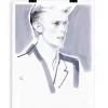 Portrait B4 David Bowie 56 X 76 Cm