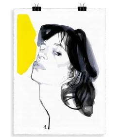 Portrait M5 Mick Jagger 56 X 76 Cm