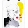 Portrait W1 Andy Warhol 56 X 76 Cm