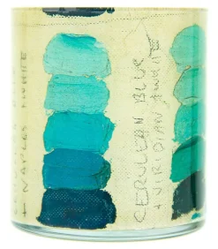 Pot A Crayons Nuances "Bleu De Ceruleum"