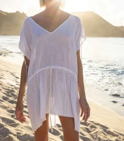 Robe Courte Alexandrie Blanche