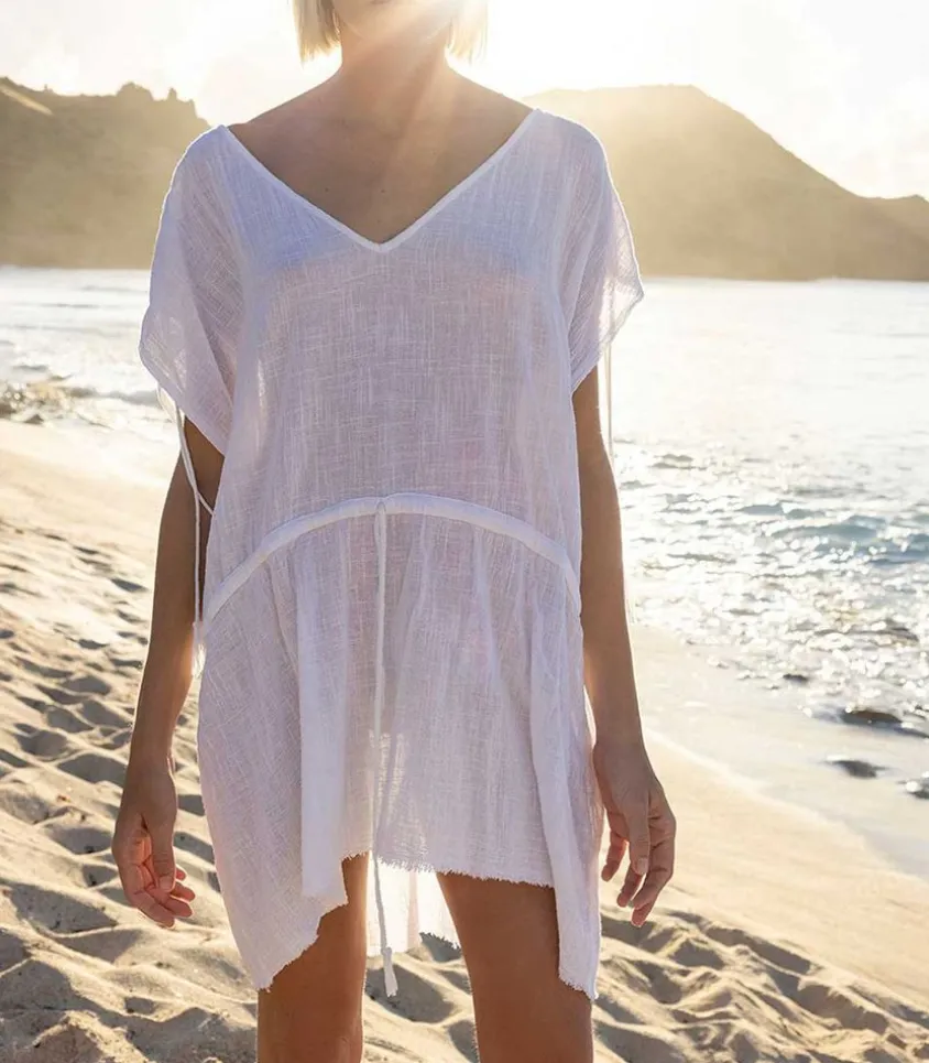 Robe Courte Alexandrie Blanche