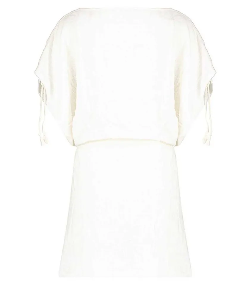 Robe Courte Alexandrie Blanche