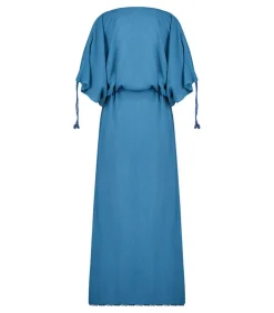 Robe Longue Alexandrie Petrole