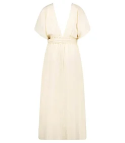 Robe Longue Empire Cream