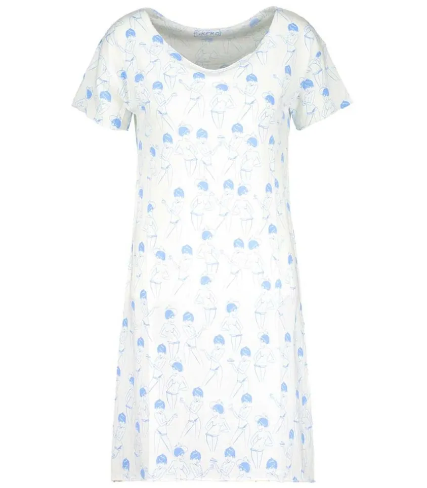 Robe Tee-Shirt Blue Girl Exclu Jane De Boy