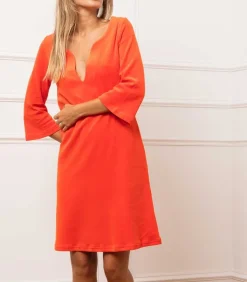Robe Verushka Orange Mecanique X Jane De Boy