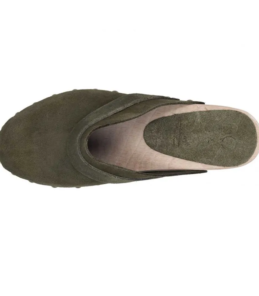 Sabots Kety Daim Kaki