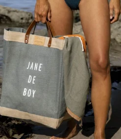 Sac Equitable Market Bag Jane De Boy Charcoal