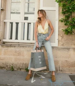 Sac Equitable Market Bag Jane De Boy Charcoal