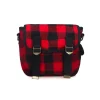 Sac U.S. Petit Toile Ecossais Rouge