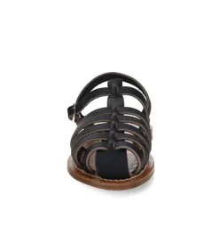 Sandales Adrien Cuir Lisse Marine