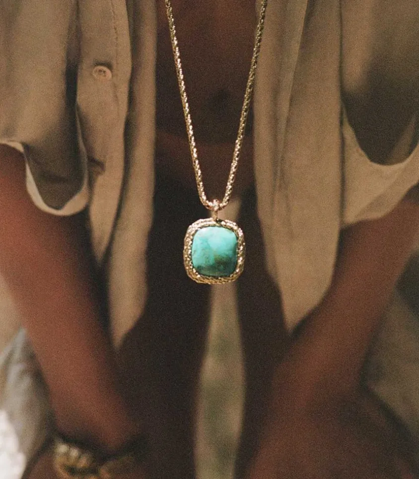 Sautoir Miki Turquoise