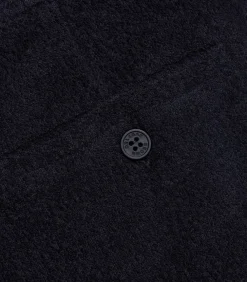 Short De Bain Homme Bulldog Towelling Night Iris