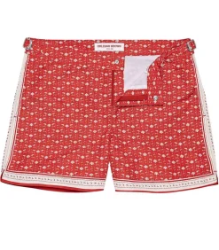 Short De Bain Homme Setter Vermillion Sea Mist Bandana