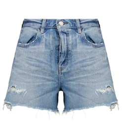 Short En Denim Pelion A Taille Haute