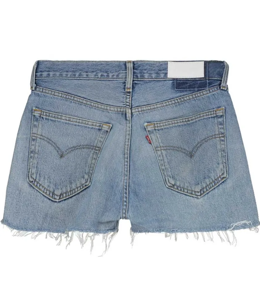 Short En Denim Upcycle Indigo