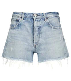 Short En Jean Mathews Light Blue