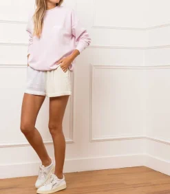 Short Paperbag Adrian Gaze De Coton Soft White/Natural