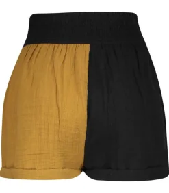 Short Paperbag Adrian Gaze De Coton Black/Masala