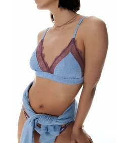 Soutien-Gorge Love Lace Blue Purple