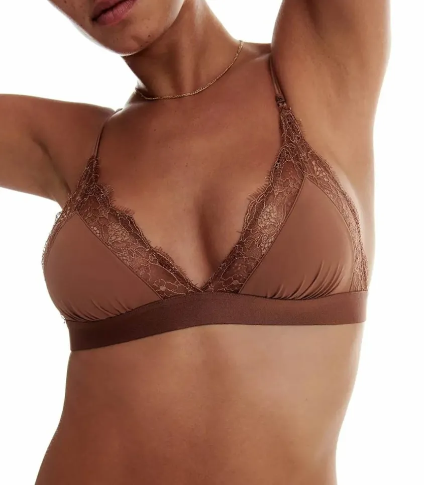 Soutien-Gorge Love Lace Middle Brown