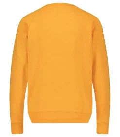 Sweat-Shirt En Coton Biologique Ocean Orange