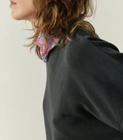 Sweat-Shirt Hapylife Carbone Vintage