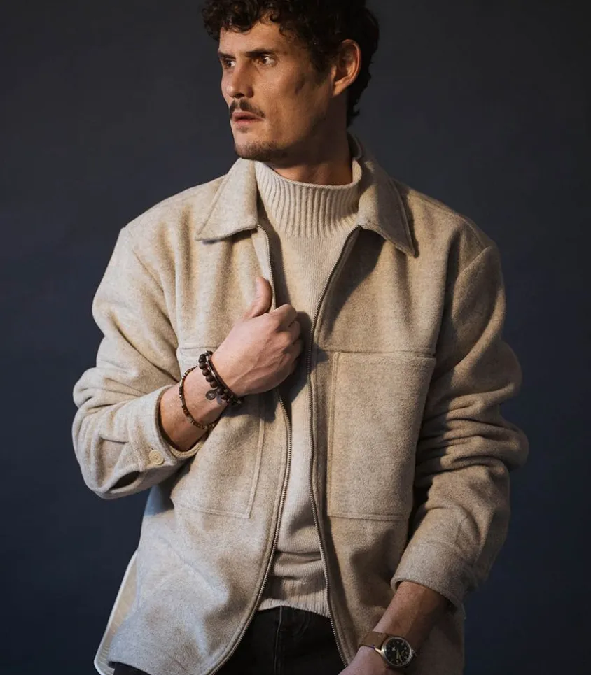 Sweat-Shirt Homme Clark Light Grey