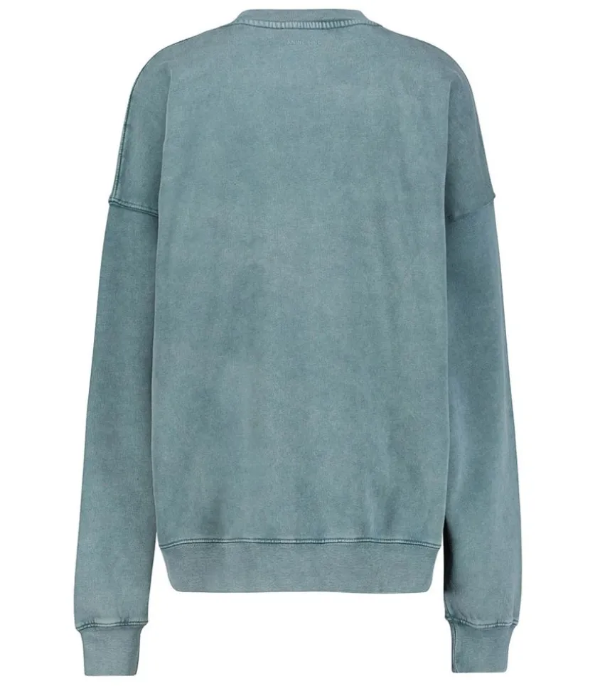 Sweat-Shirt Miles Washed Dark Sage