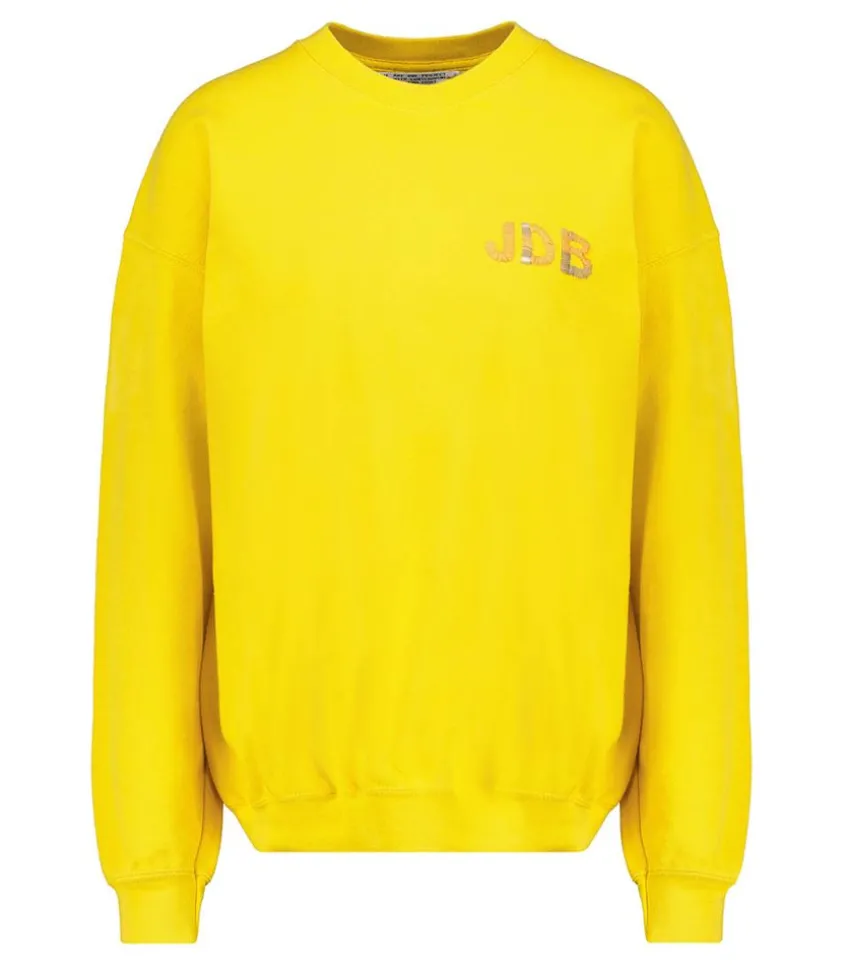 Sweat-Shirt Vintage Smile Joy X Jane De Boy Jaune