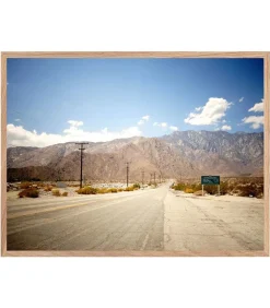 Tableau Avec Cadre "Burning Sun" 30X40Cm