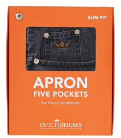 Tablier 5 Poches Coton Denim Gris