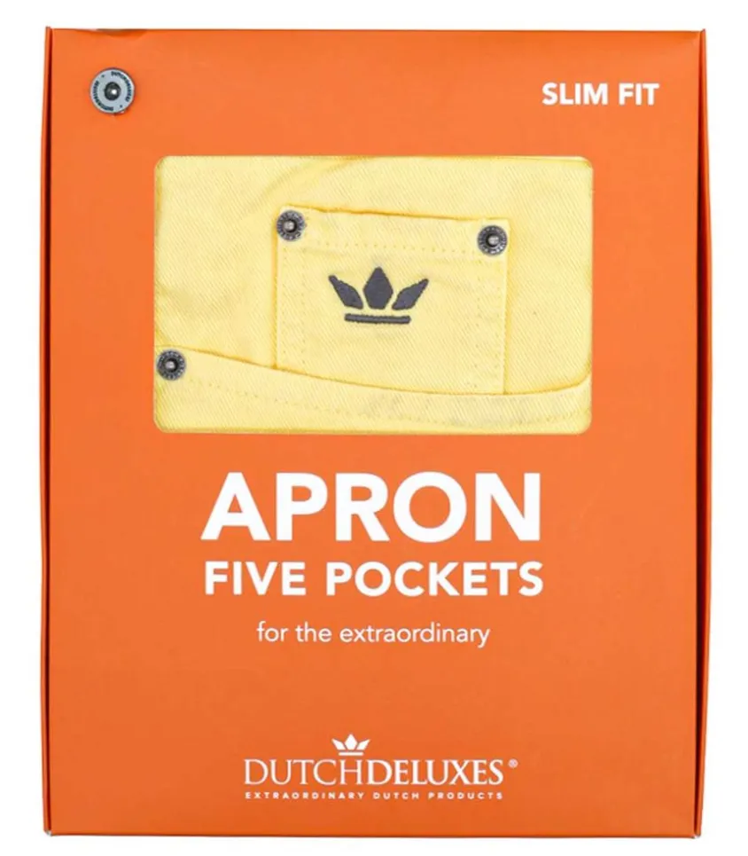 Tablier 5 Poches Coton Jaune
