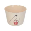 Tasse A The En Ceramique "Telecabine Rouge"