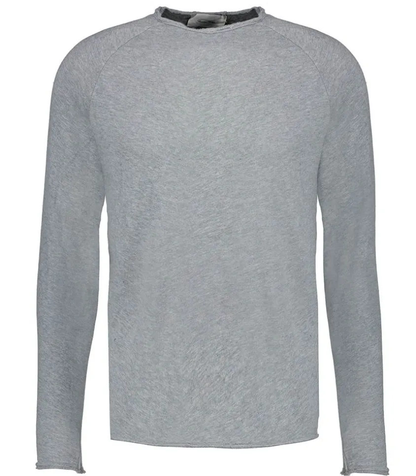 Tee-Shirt A Manches Longues Homme Sonoma Gris Chine