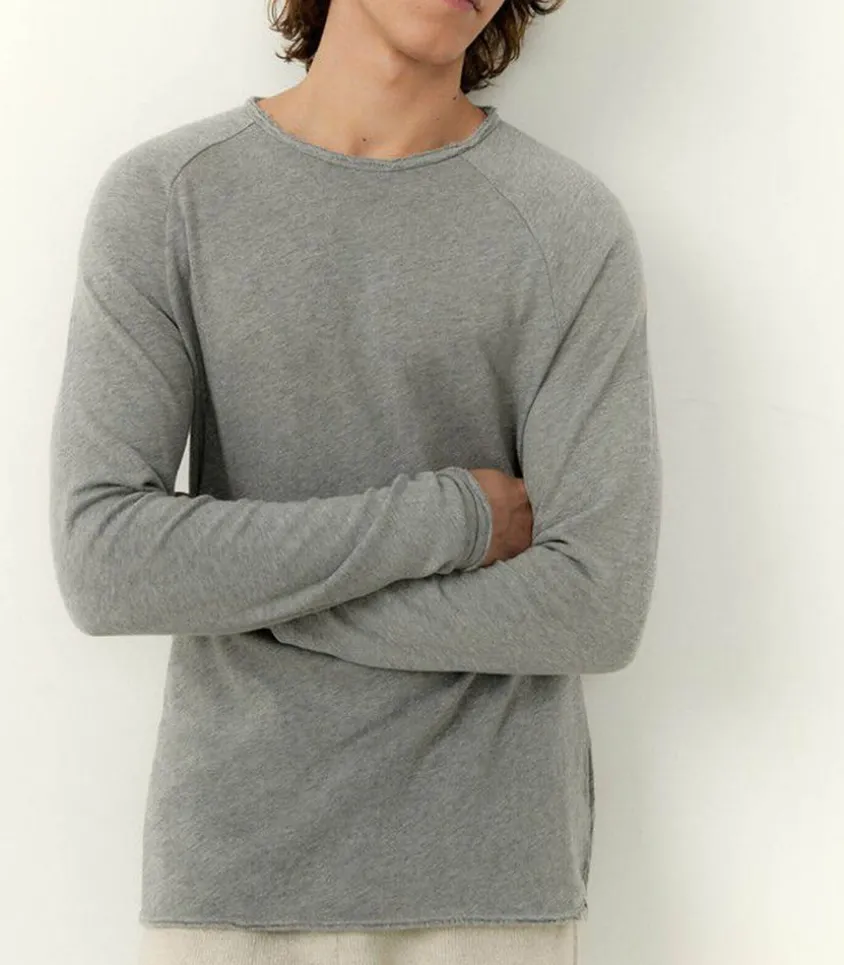 Tee-Shirt A Manches Longues Homme Sonoma Gris Chine