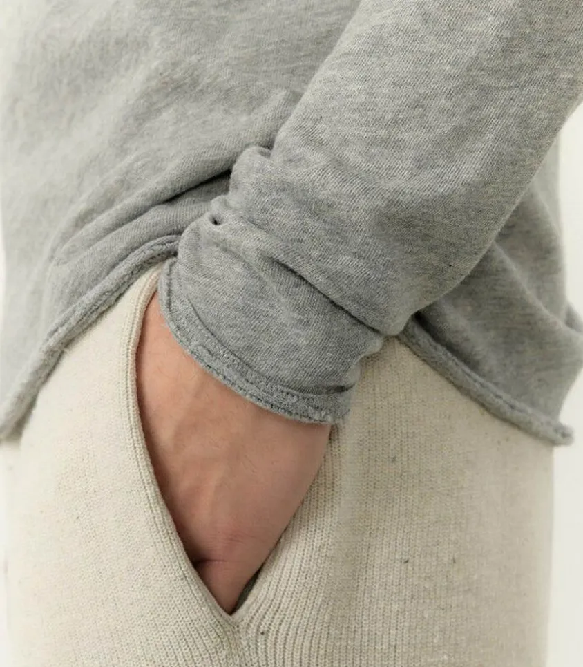 Tee-Shirt A Manches Longues Homme Sonoma Gris Chine