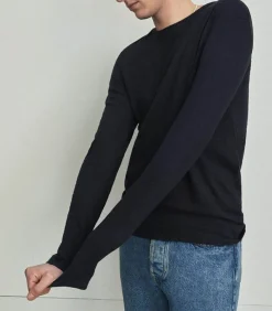 Tee-Shirt Homme Bysapick Manches Longues Navy