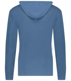 Tee-Shirt Homme Capuche Manches Longues Haute Mer